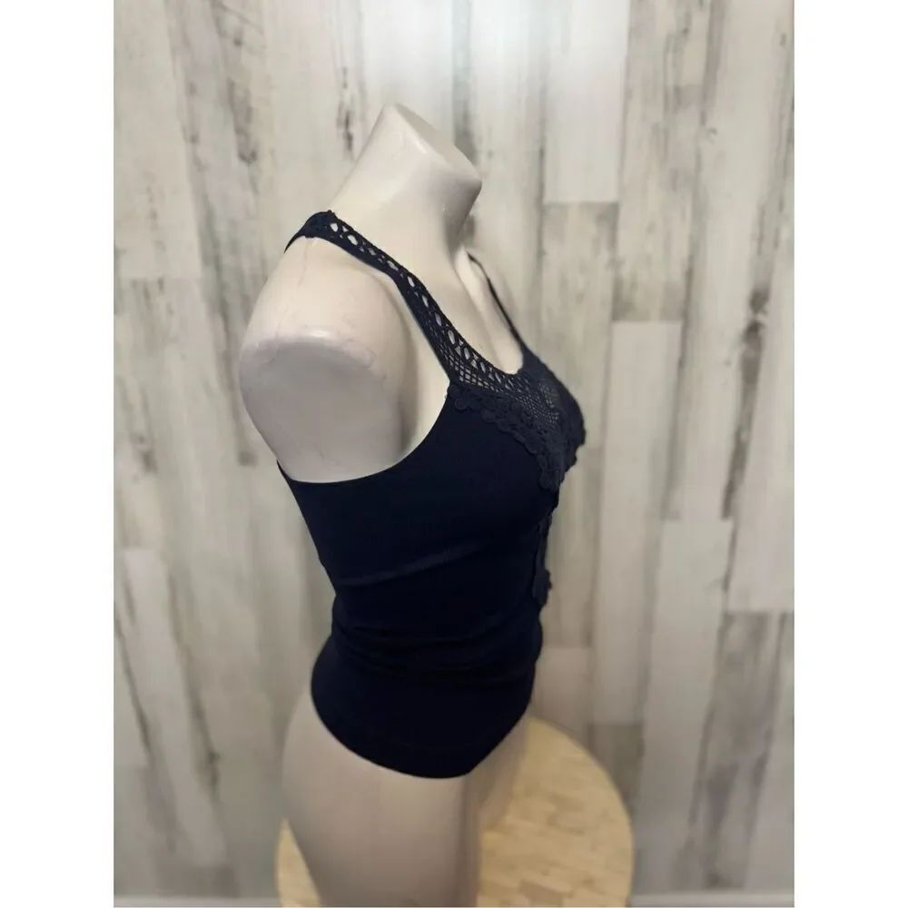 Navy blue tank top - Picture 6 of 6